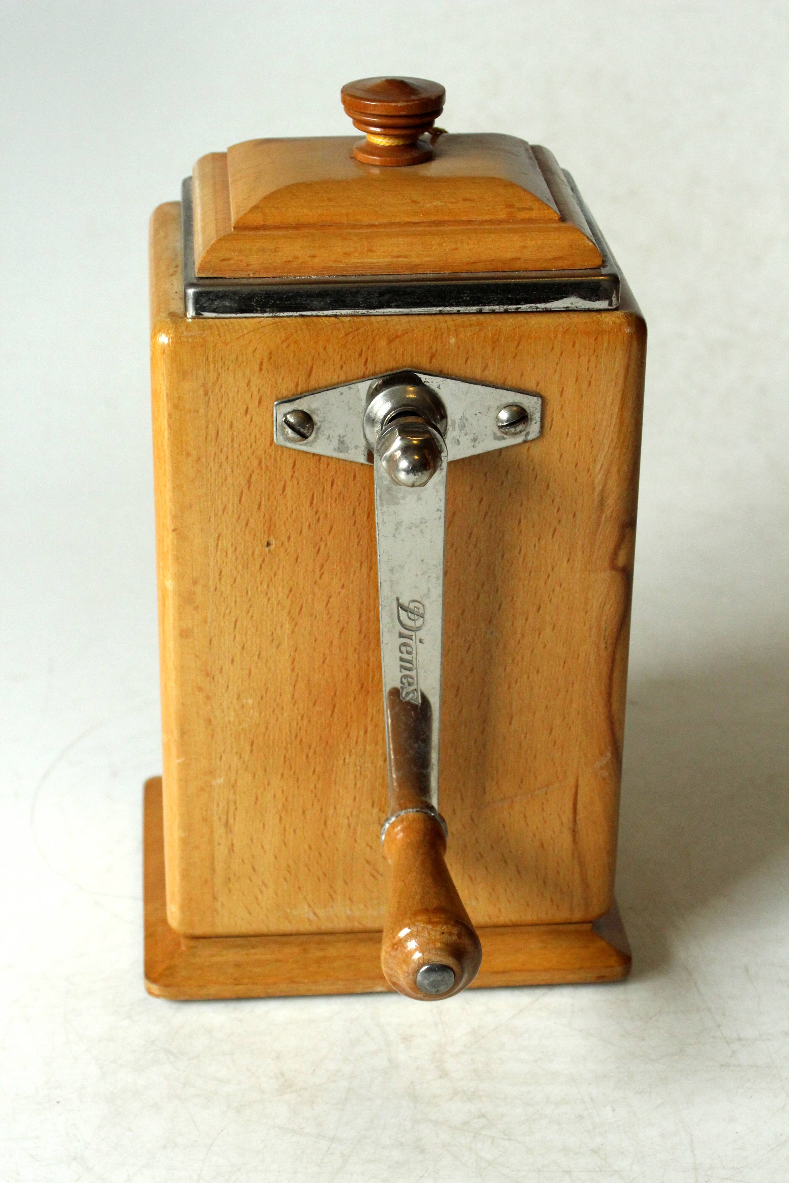 Rare old german coffee grinder by Dienes, complete usuable, made in the beginning of the 1950s