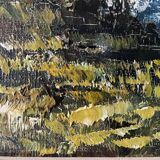 Oil on seaside canvas signed L. GUERNY