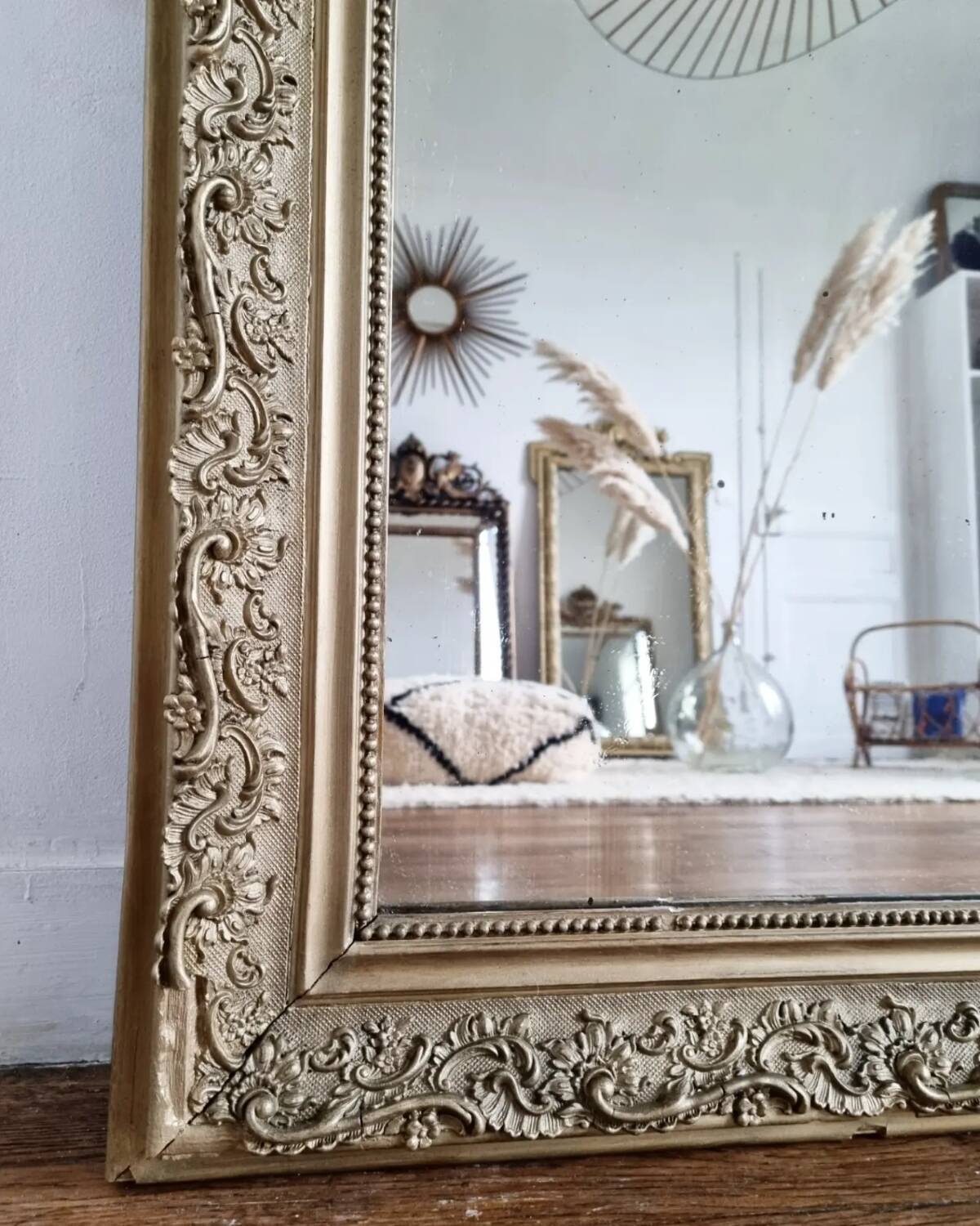 Antique Louis Philippe mirror