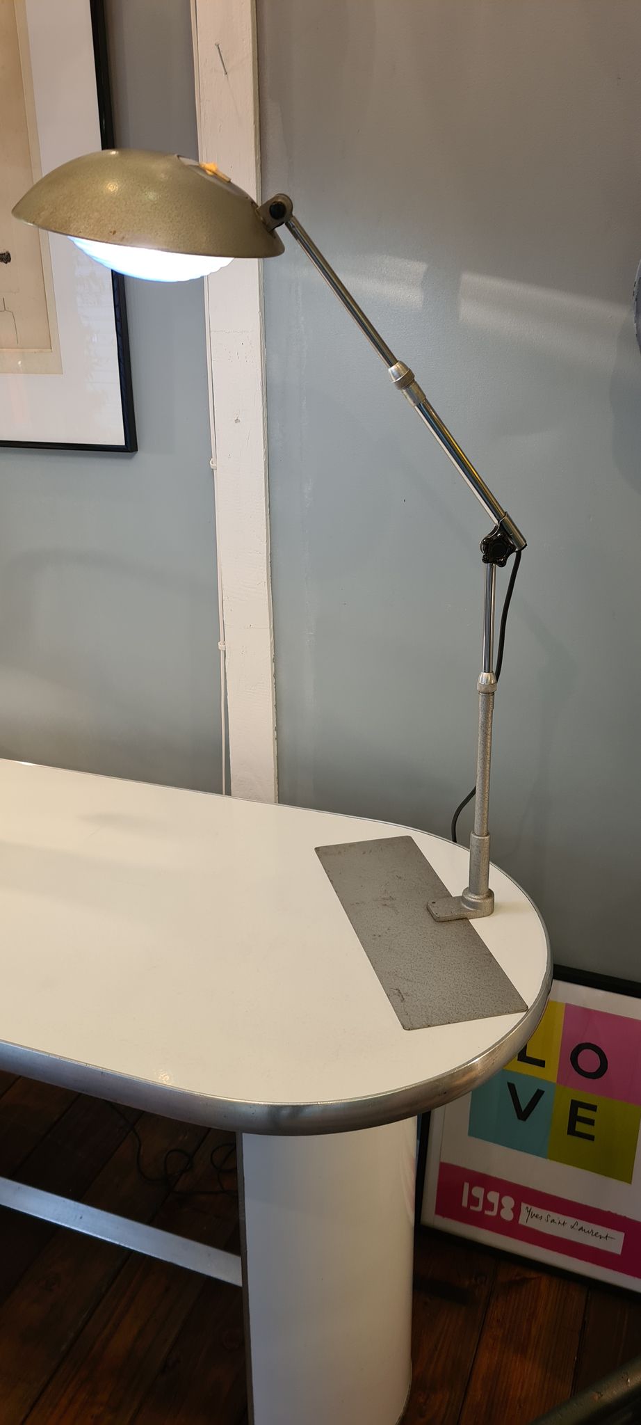 Desk lamp by Ferdinand Solere