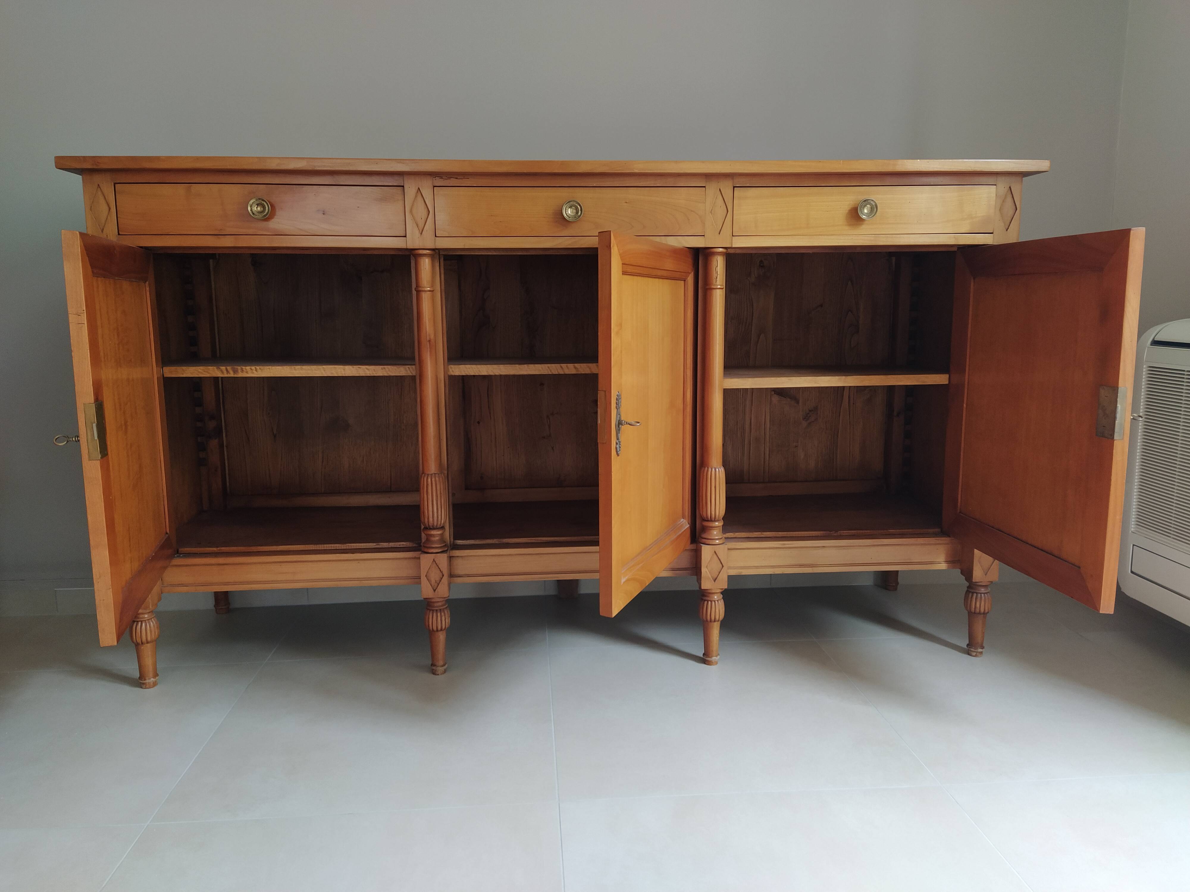 Enfilade en merisier