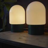 Pair of industrial lamps