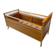 Rattan bed