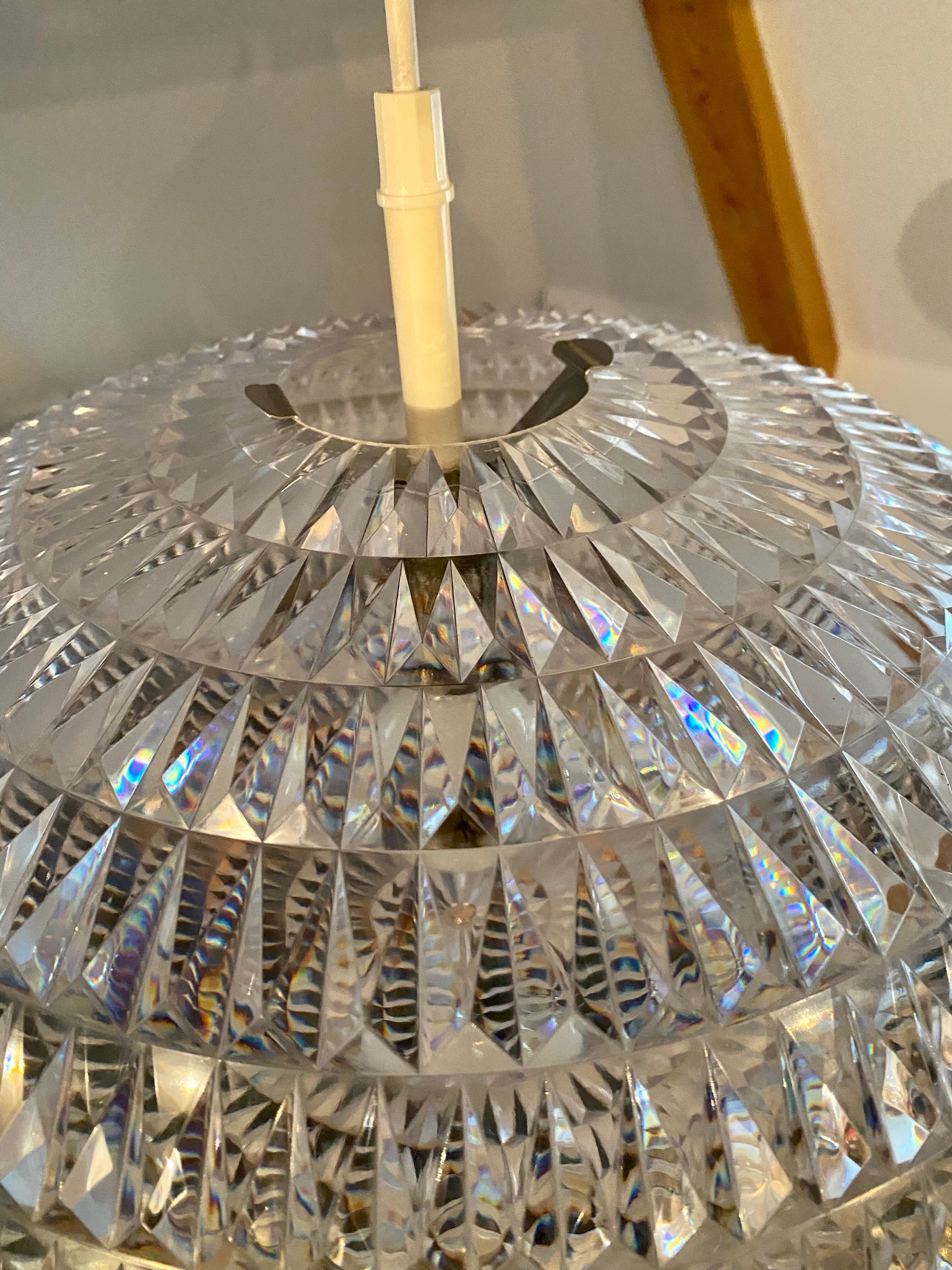 Old Diamond suspension lamp by Aloys Gangkofner Germany
