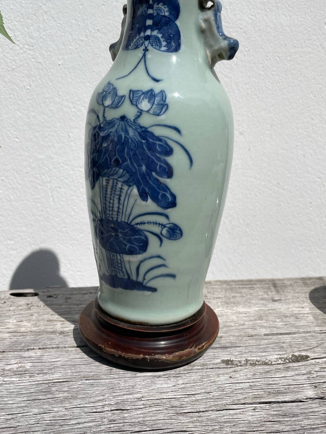 Ceramic lamp base