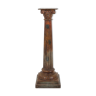 Old wooden corinthian column