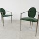 Vintage dining chairs by Belgo chrom, set of 6 - 1980s