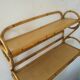 Rattan shelf
