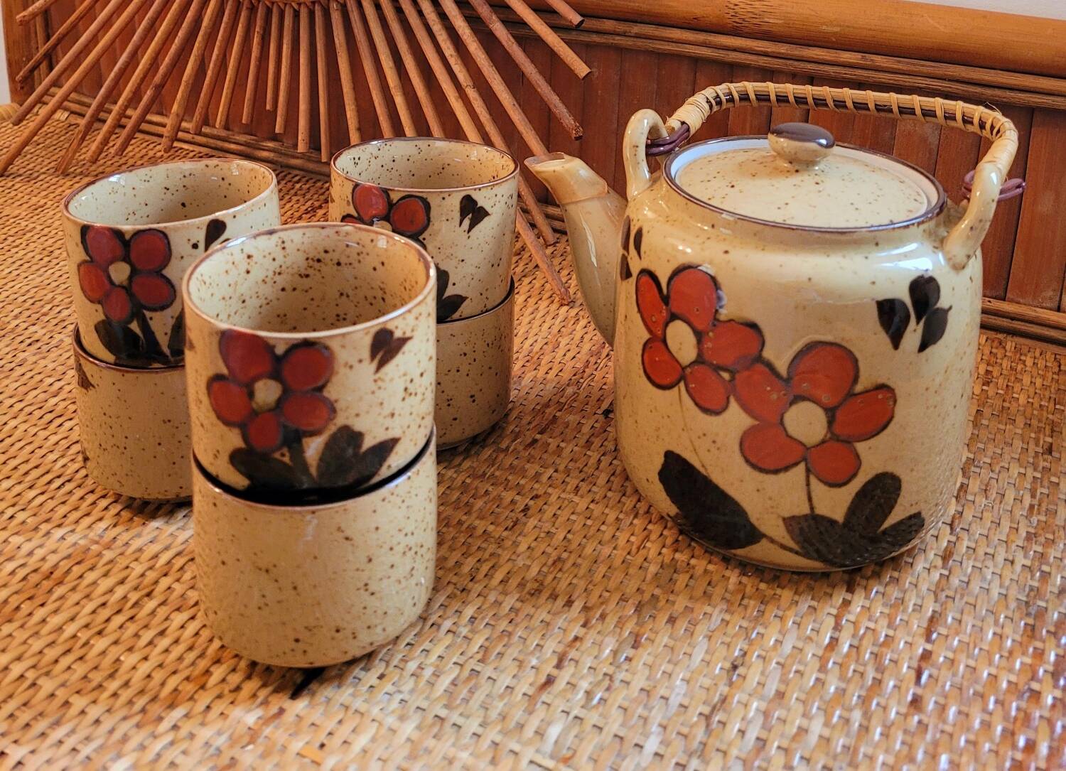 Vintage ceramic coffee set