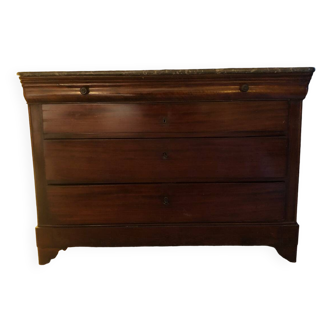 Commode louis philippe acajou