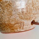 Signature enameled ceramic lamp base to decipher