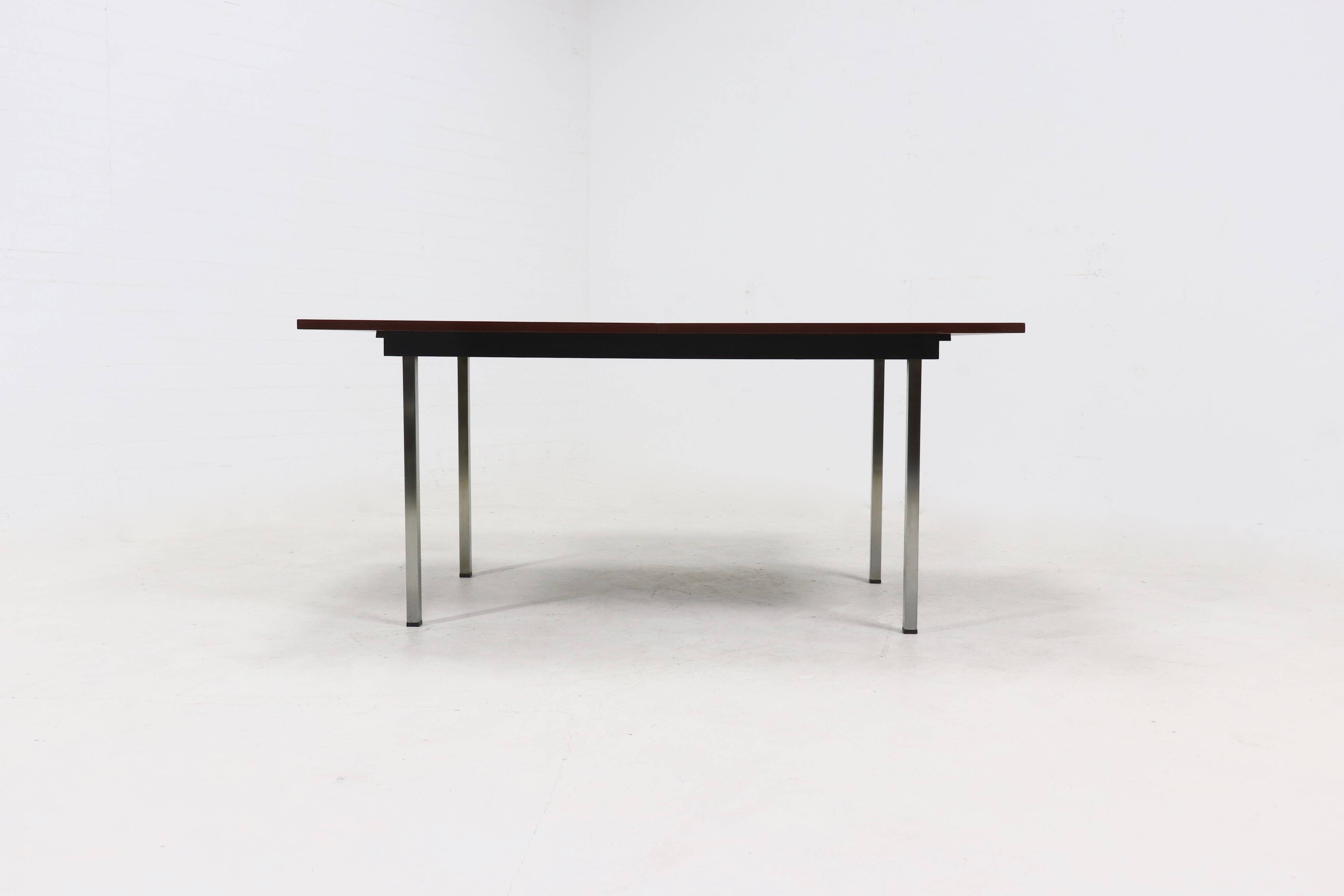 Extendable dining table by Alfred Hendrickx for Belform Belgium 1960s