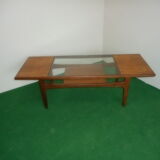 "Long John" coffee table in vintage teak