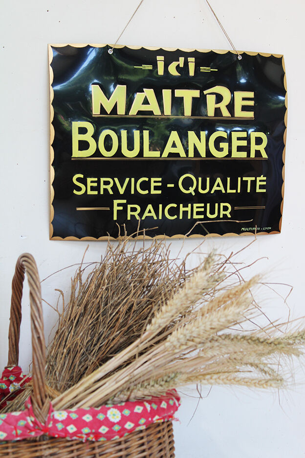 Pancarte maitre boulanger