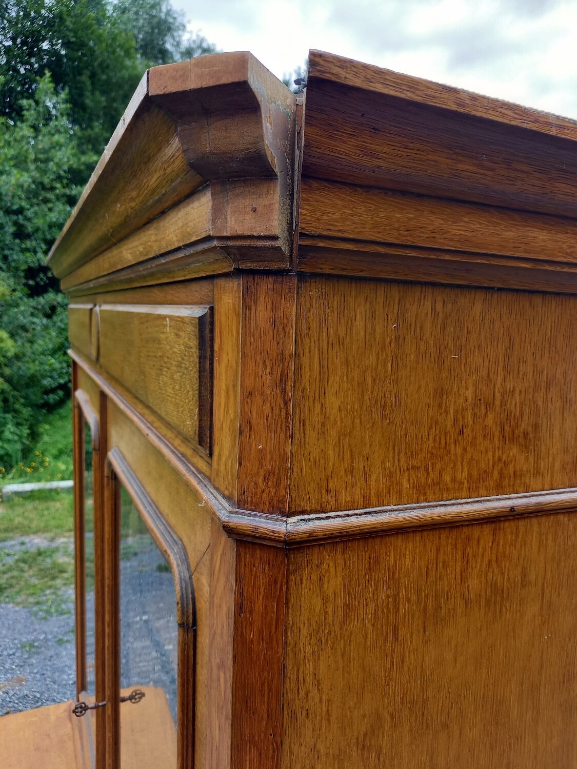 Solid oak sideboard 1900