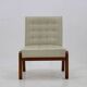 Paire de chaises d'appoint Ludvik Volak des années 1970 par Drevopodnik Holesov, Tchécoslovaquie