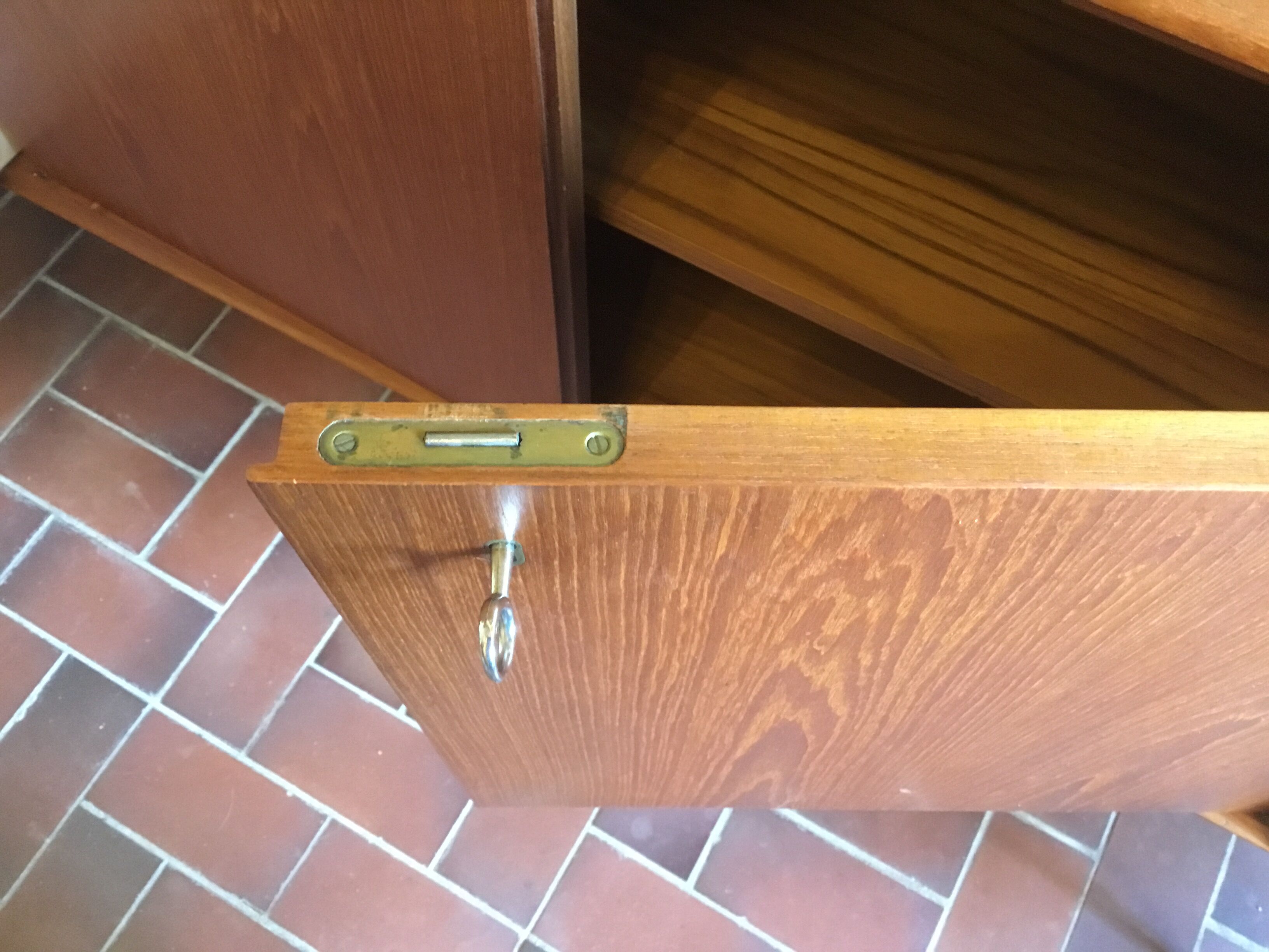 Scandinavian sideboard in teak design