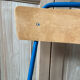 Chaise d'école vintage rénovée
