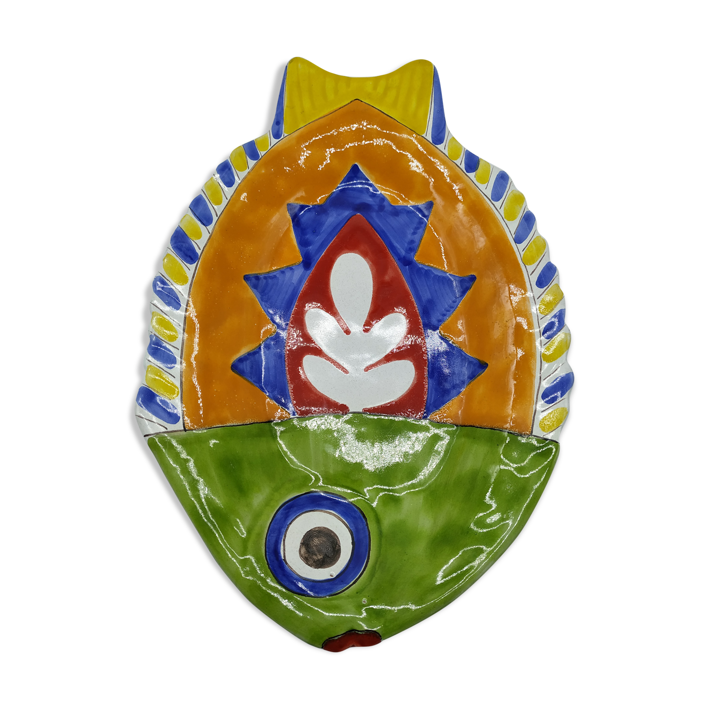 Great fish dish by Italian ceramist Giovanni desimone