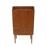 Scandinavian teak secretary desk, Sweden, 1960