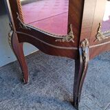 Louis XV style shelf display case from mid-20th century
