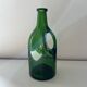 Green glass bottle