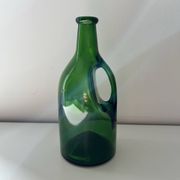 Green glass bottle