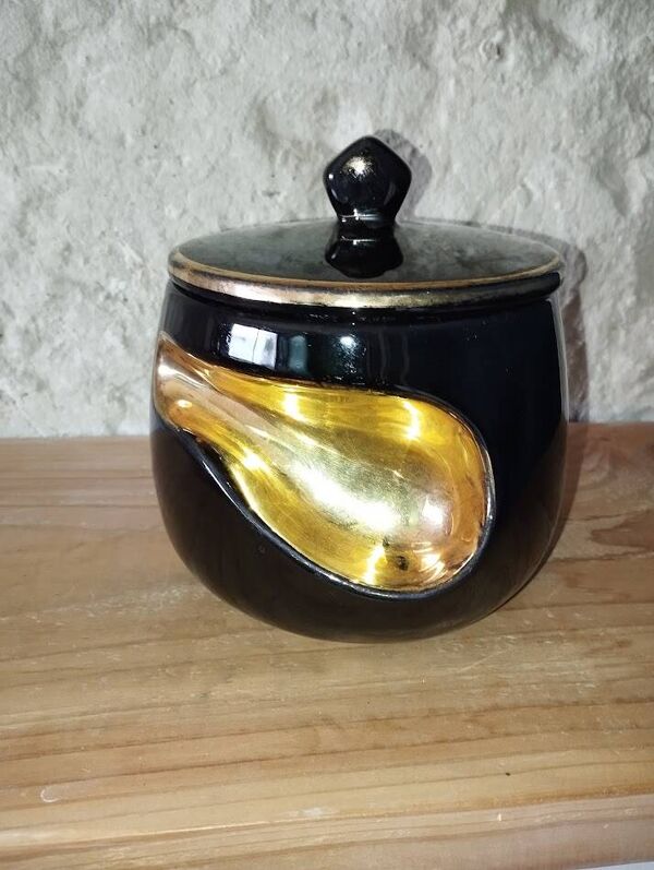 Cendrier Vallauris – Pot à tabac & porte-pipe – Création Réflexe