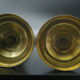 Candleholders in brass
