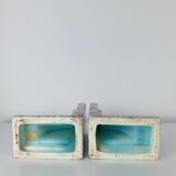 Paire de serre-livres en céramique Art déco, années 30