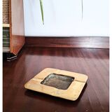 1970s Vintage Brass Copper Ashtray Germany