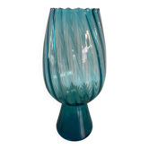 Vintage blue vase