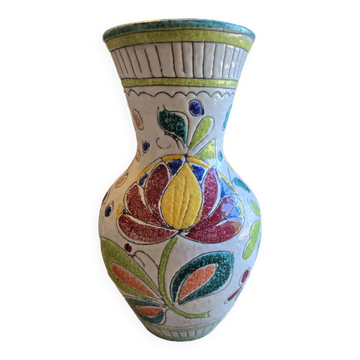 Vase céramique italienne vintage Fratelli
