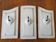 Shabby chic triptych hanger.