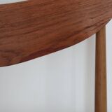 4 Scandinavian chairs skaï black