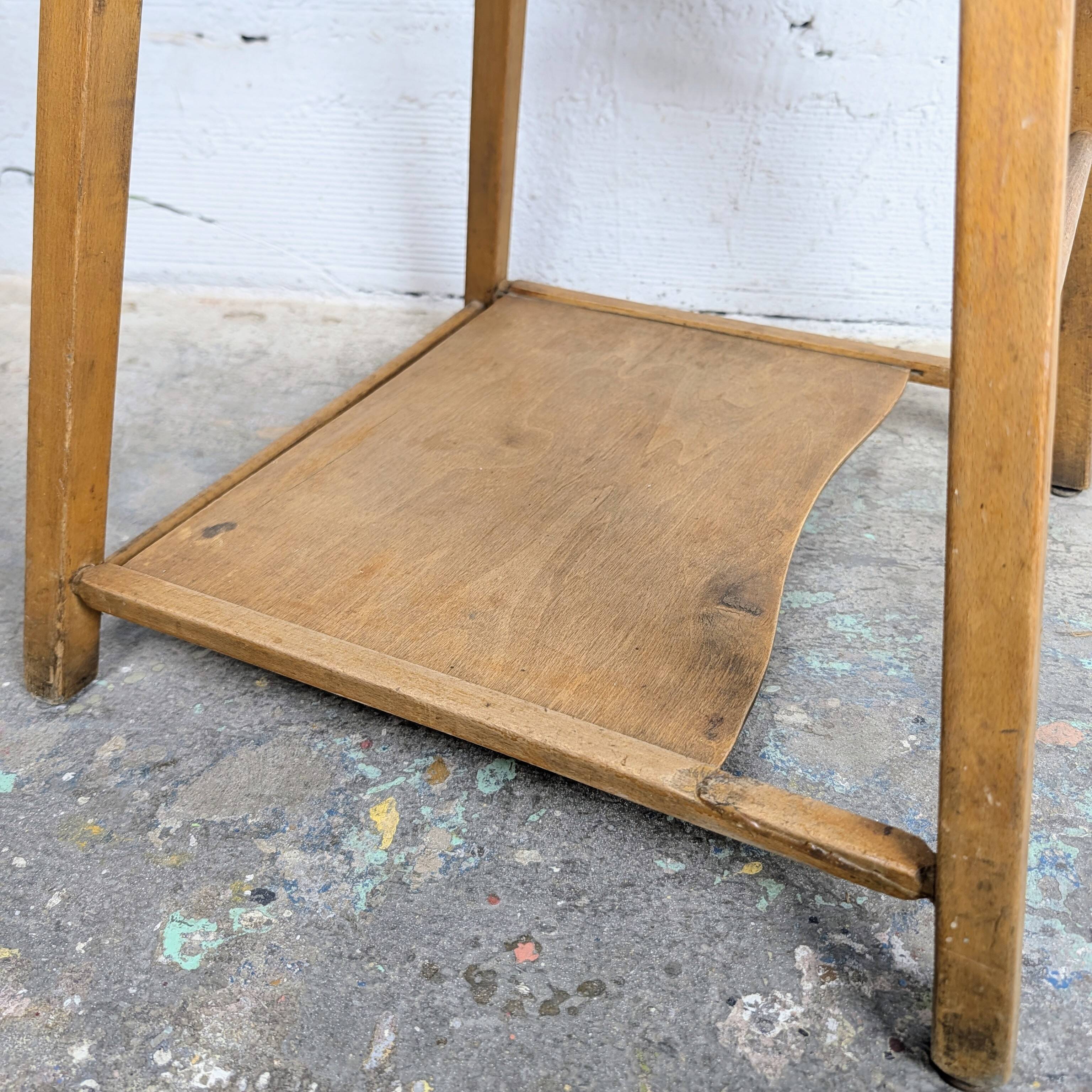 Chaise haute bébé vintage transformable