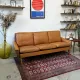 Leather sofa, Denmark, 1960s/70s, vintage, mid-century modern