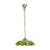 Art deco style glass suspension / 30-40 years