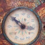 Antique Toy Clock in Tole from the 50s