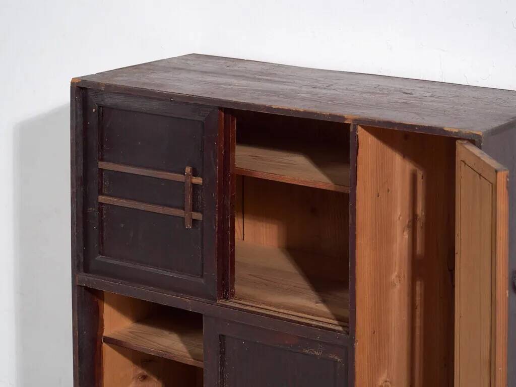 Old Japanese Tansu wardrobe – Showa period (c.1926-1970) #17