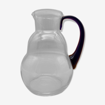 Murano glass pitcher