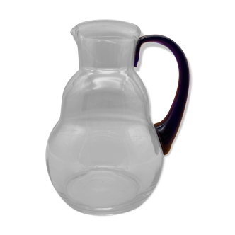 Murano glass pitcher