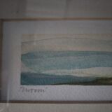 Watercolor landscape