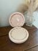 Vintage set of 6 Longwy Betty dessert plates.