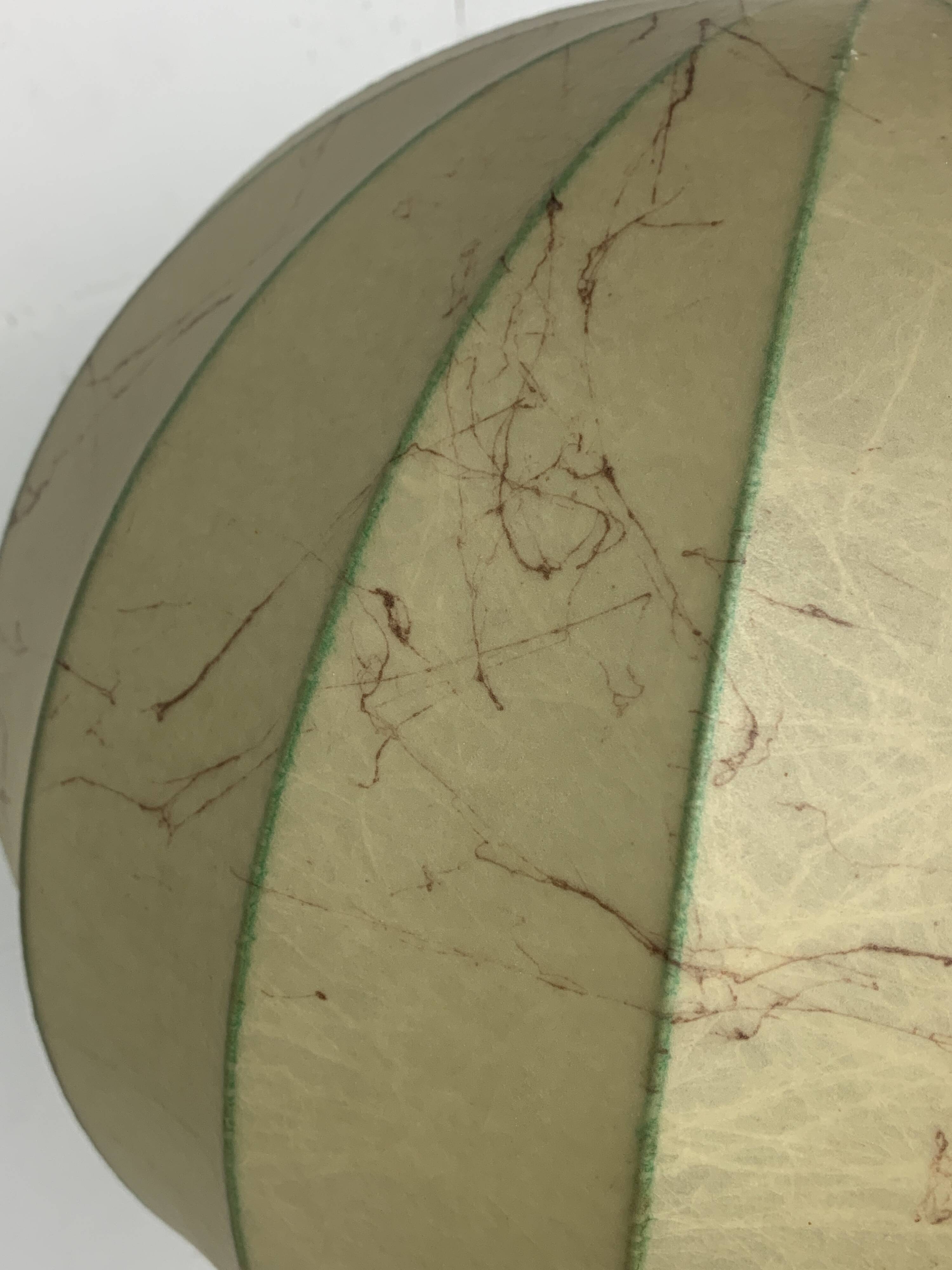 Mid-Century Space Age Cocoon Hanging Pendant Lamp in the style of Achille Castiglioni, 1960s