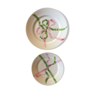 lot de 12 assiettes en