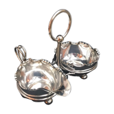 Sugar dish and cream dish