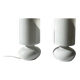 IKEA vintage table lamp, LYKTA model in white (sold individually or as a pair)