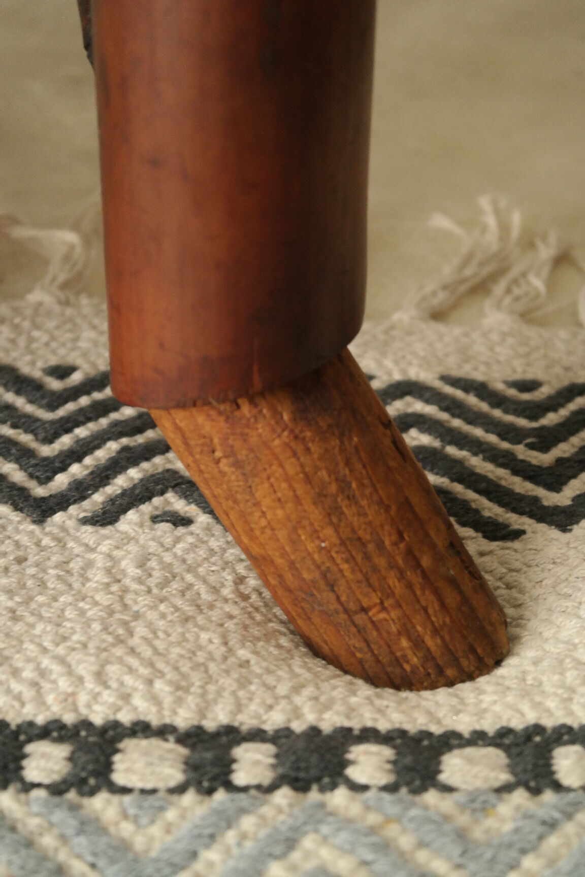 Old colonial style bamboo desk