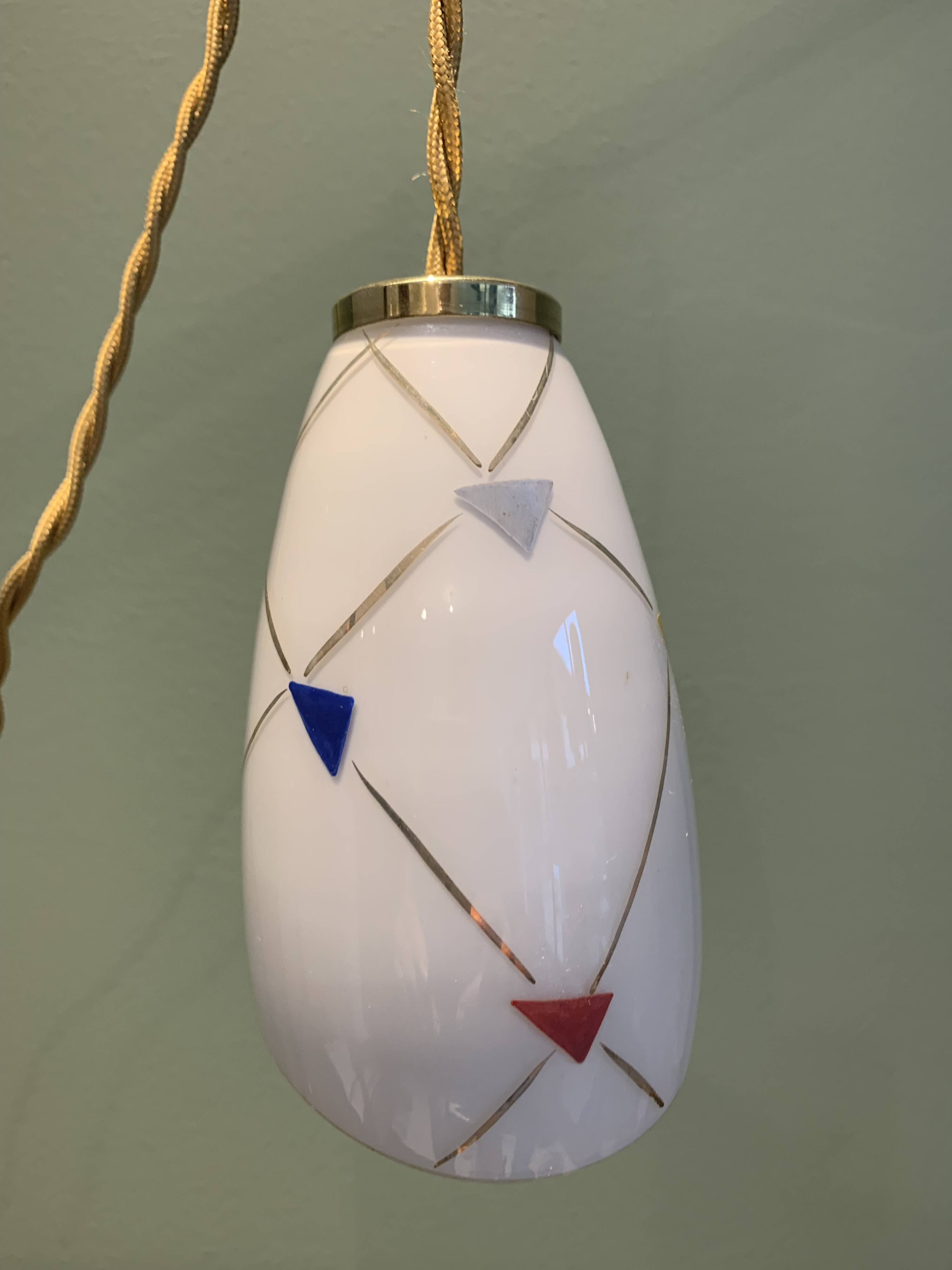 Vintage portable lamp